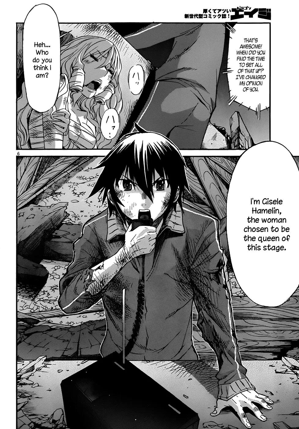 Gun x Clover Chapter 9 page 6 - Chapter 9: The Fifth Girl...?