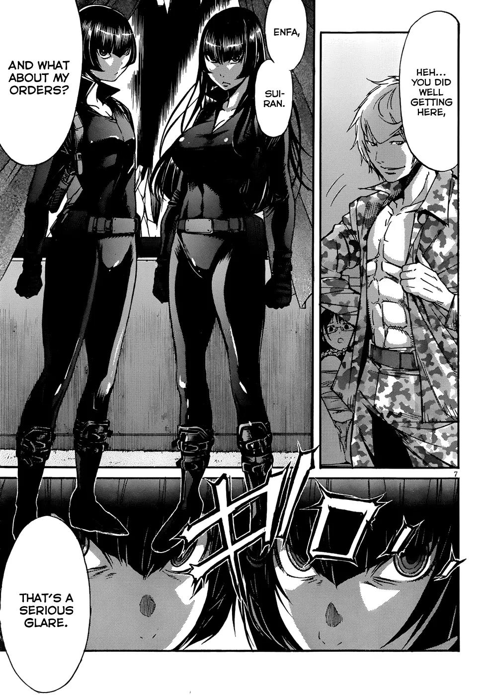 Gun x Clover Chapter 9 page 7 - Chapter 9: The Fifth Girl...?