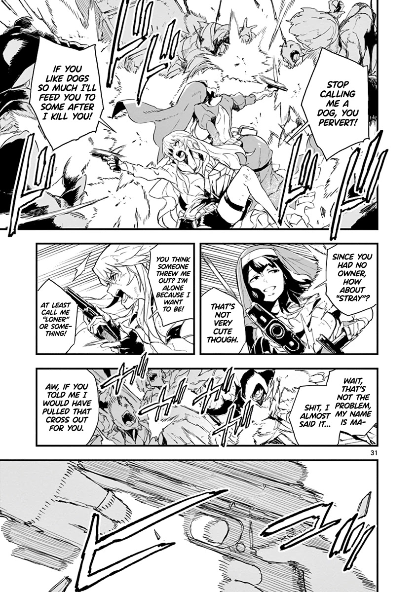 Gunbured x Sisters Chapter 1 page 34 - Chapter 1: Become My Dog