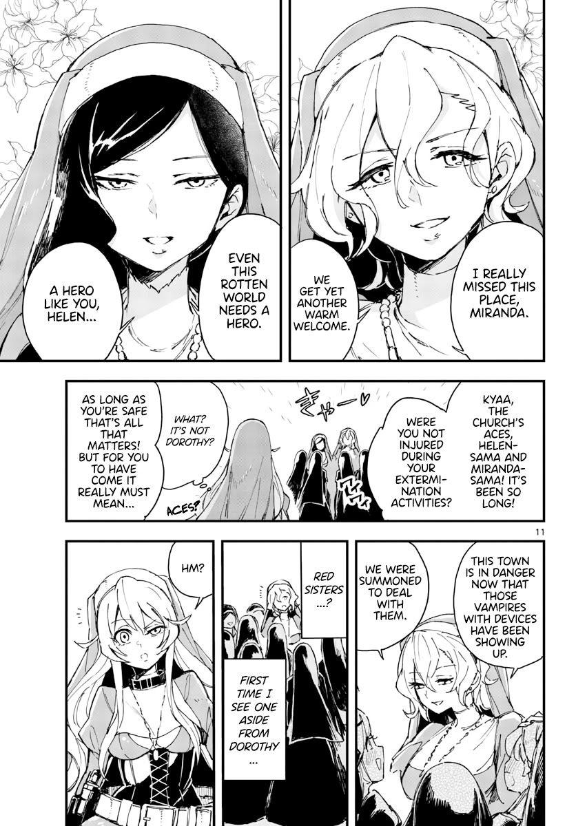 Gunbured x Sisters Chapter 11.1 page 12 - Chapter 11.1: A Hero is Necessary (Part 1)