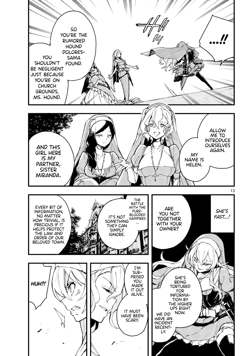 Gunbured x Sisters Chapter 11.1 page 14 - Chapter 11.1: A Hero is Necessary (Part 1)
