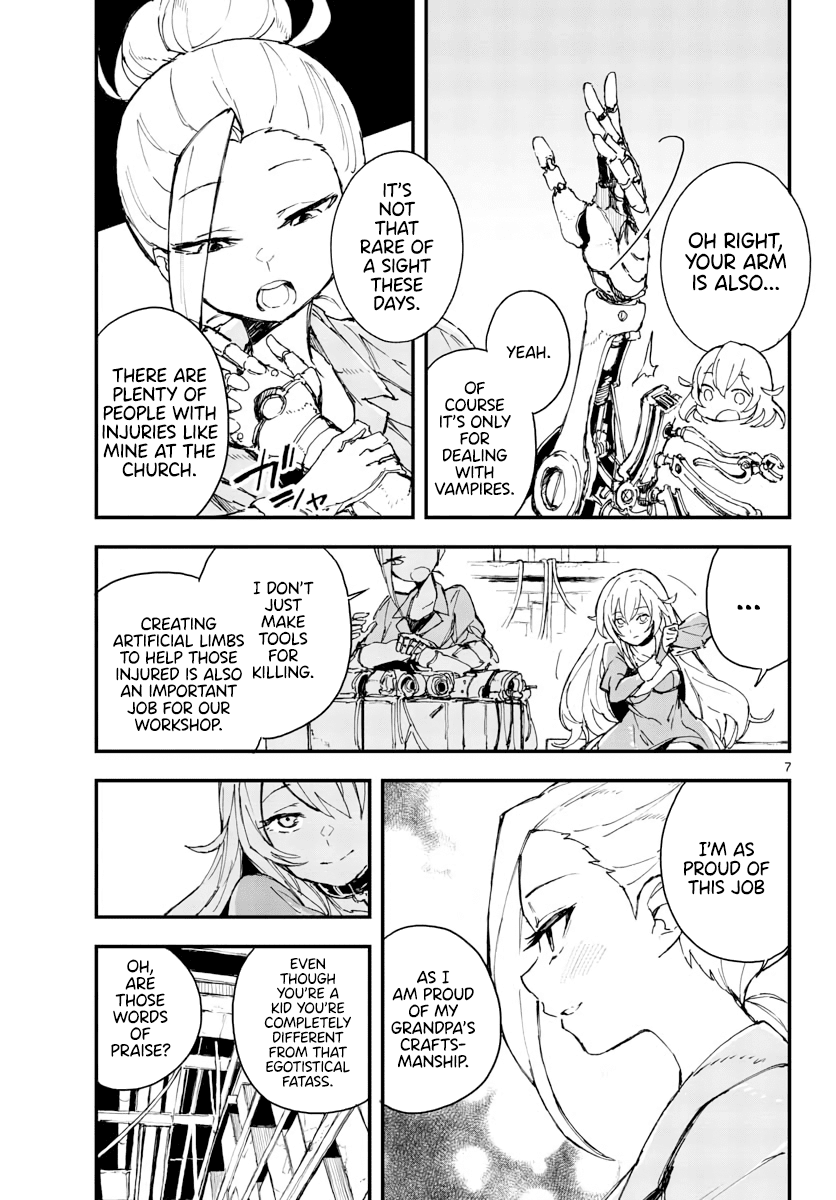 Gunbured x Sisters Chapter 11.1 page 8 - Chapter 11.1: A Hero is Necessary (Part 1)