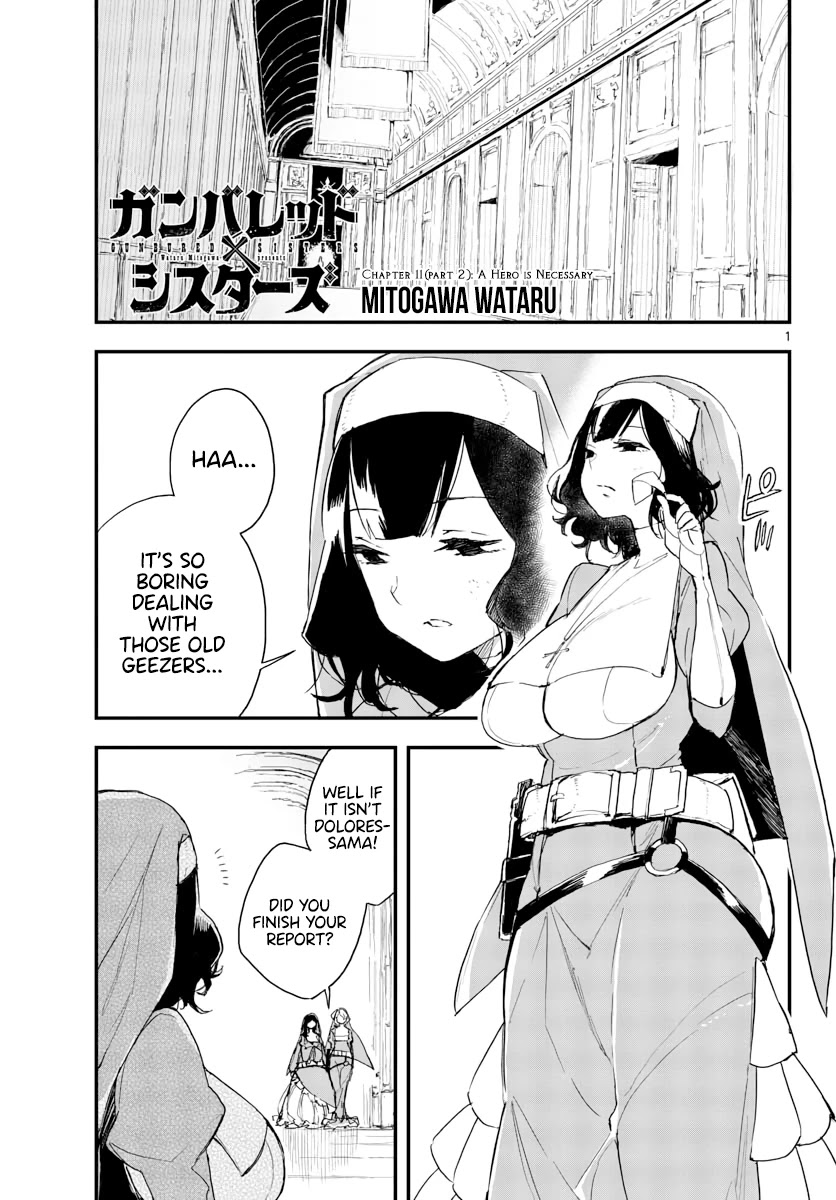 Gunbured x Sisters Chapter 11.2 page 2 - Chapter 11.2: A Hero is Necessary (Part 2)