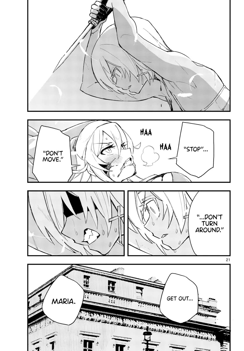 Gunbured x Sisters Chapter 11.2 page 22 - Chapter 11.2: A Hero is Necessary (Part 2)
