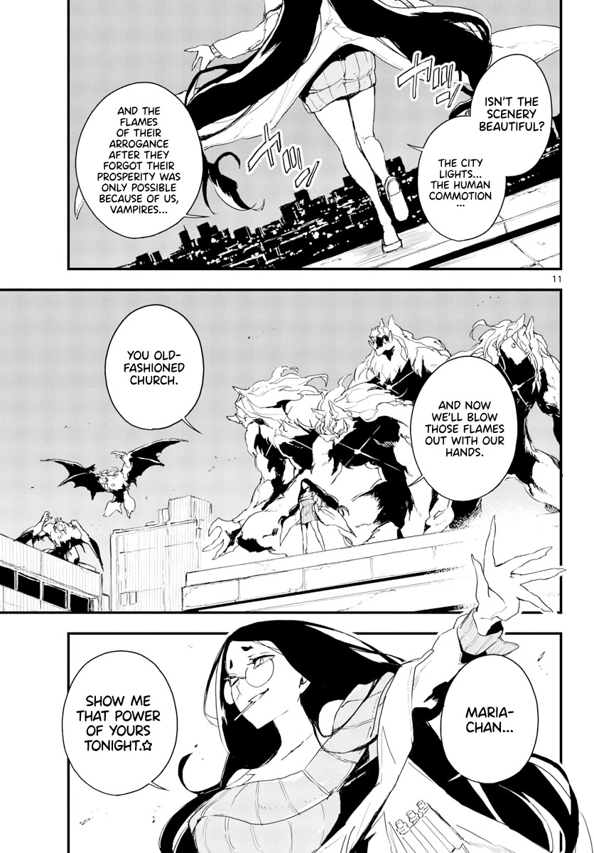 Gunbured x Sisters Chapter 13 page 12 - Chapter 13: May The Blue Moonlight Shine Upon You