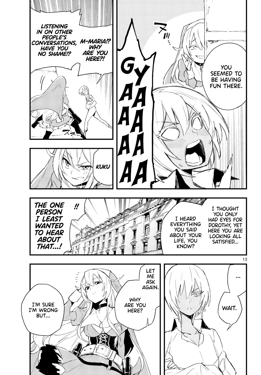 Gunbured x Sisters Chapter 13 page 14 - Chapter 13: May The Blue Moonlight Shine Upon You