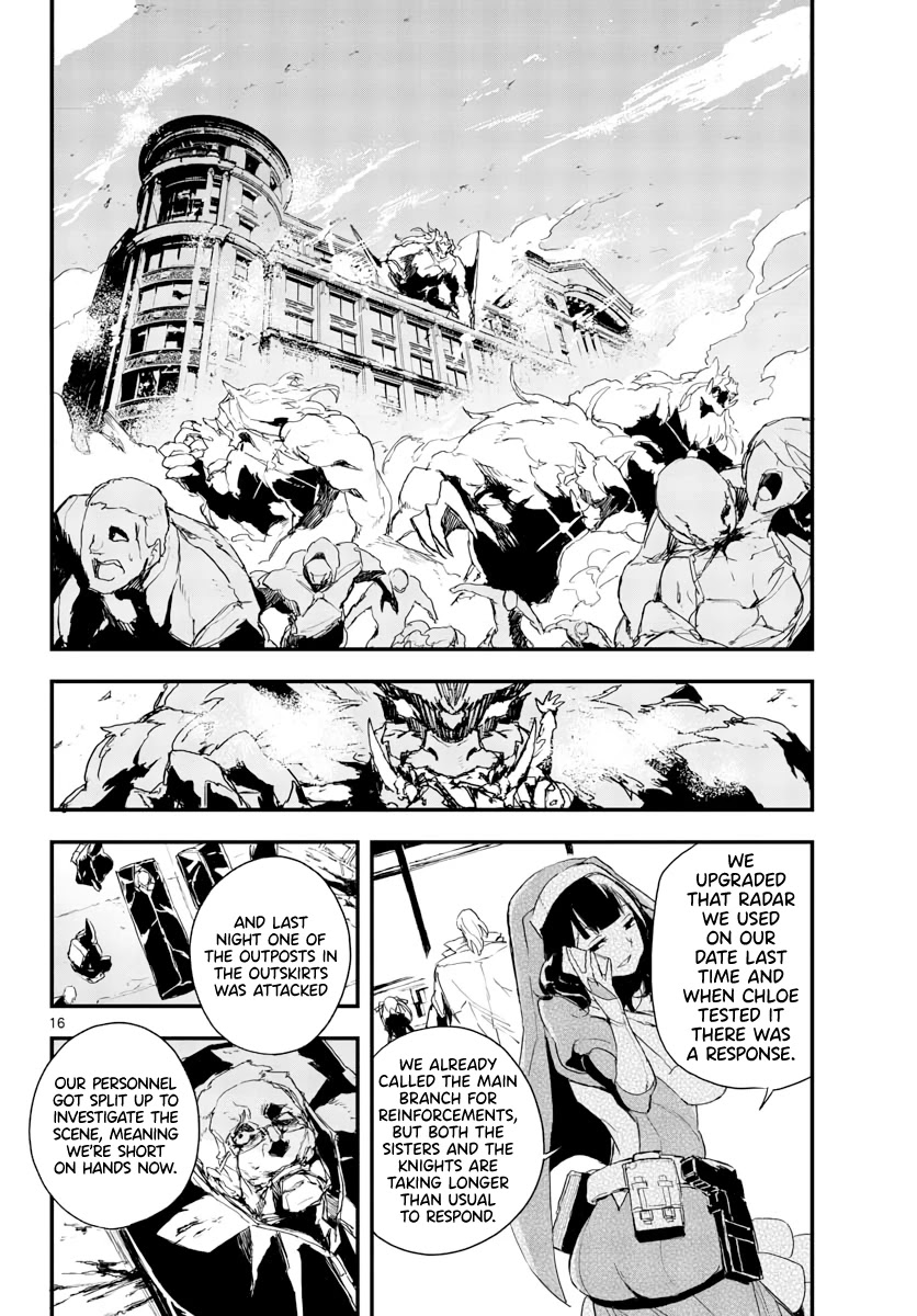 Gunbured x Sisters Chapter 13 page 17 - Chapter 13: May The Blue Moonlight Shine Upon You