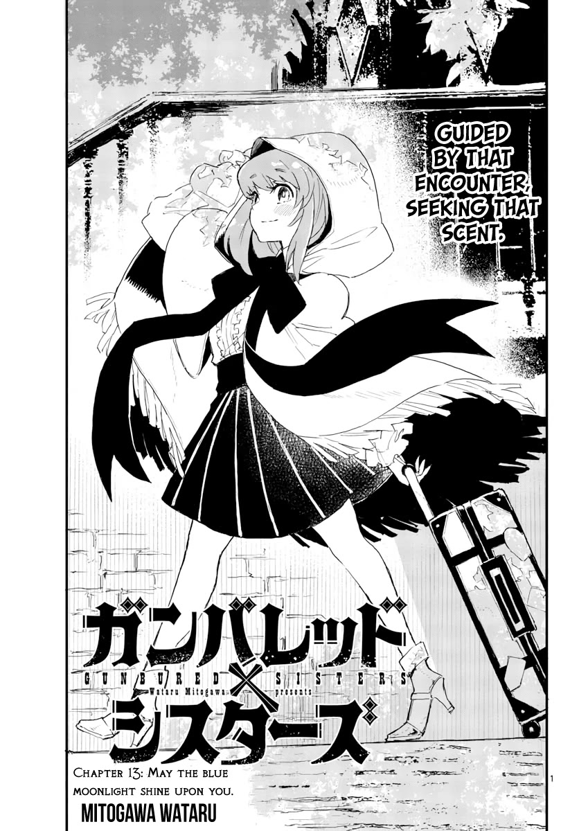 Gunbured x Sisters Chapter 13 page 2 - Chapter 13: May The Blue Moonlight Shine Upon You