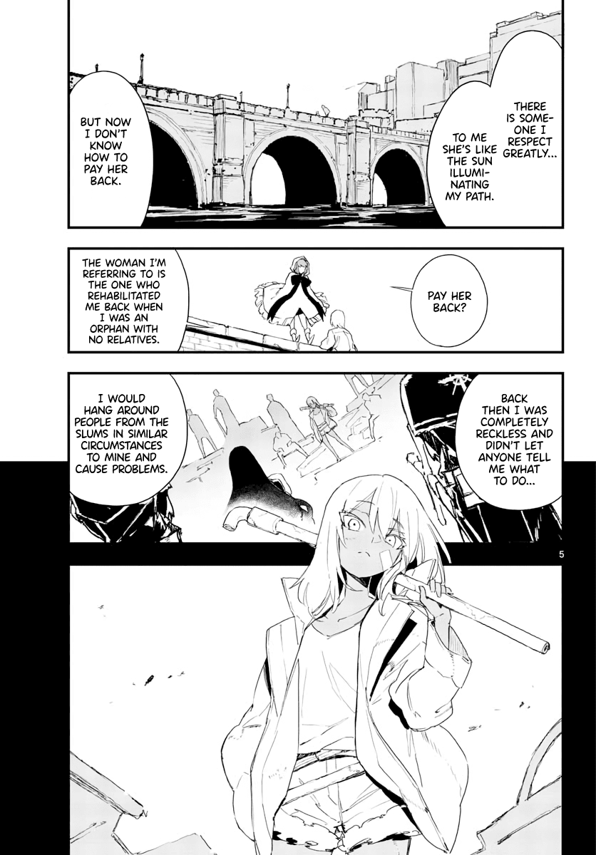 Gunbured x Sisters Chapter 13 page 6 - Chapter 13: May The Blue Moonlight Shine Upon You