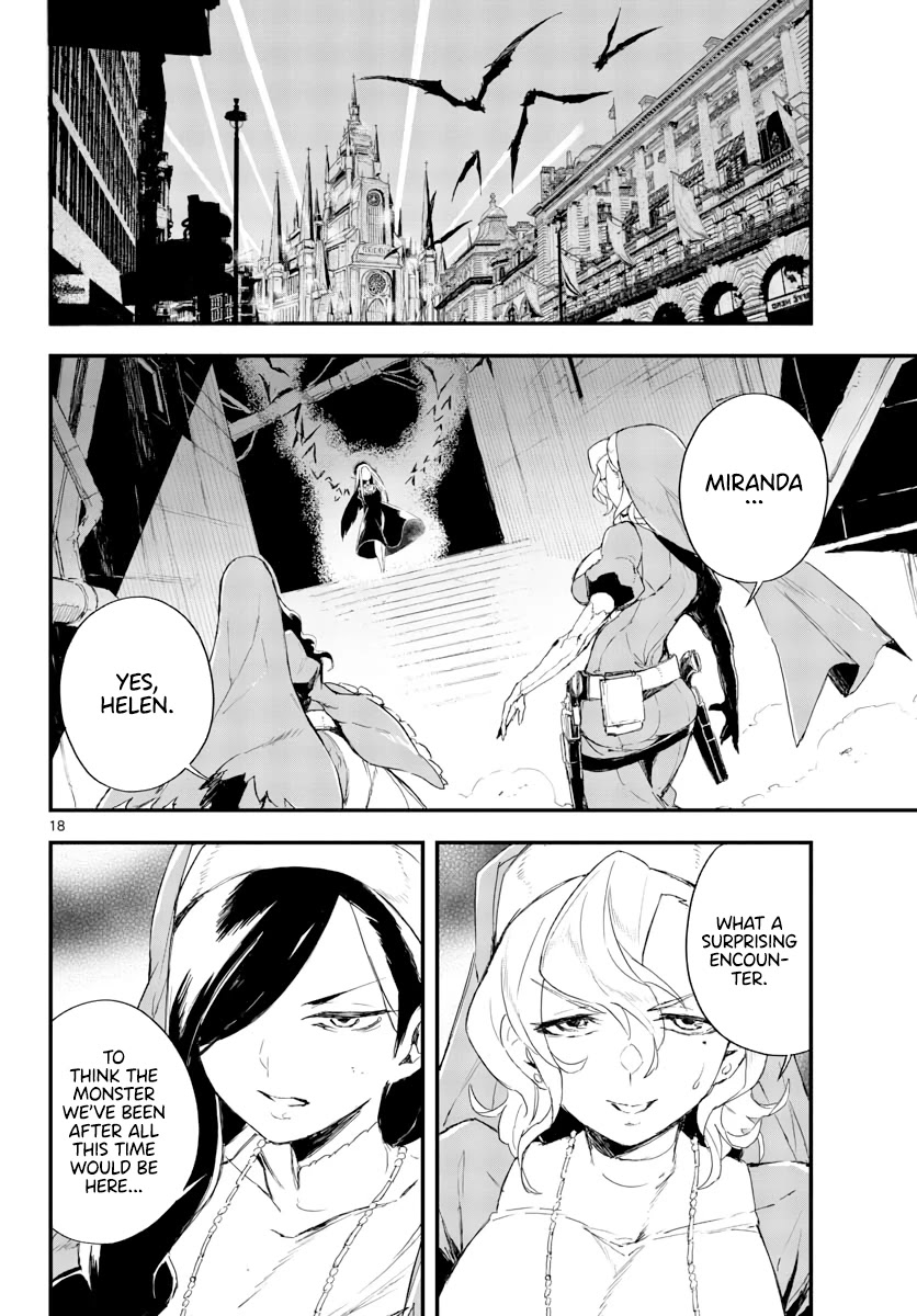Gunbured x Sisters Chapter 16 page 18 - Chapter 16: A Bad Omen