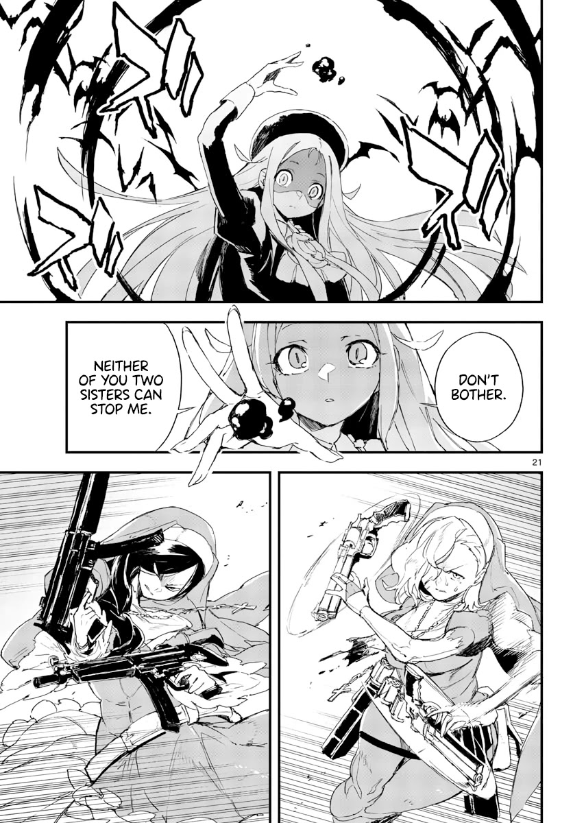 Gunbured x Sisters Chapter 16 page 21 - Chapter 16: A Bad Omen