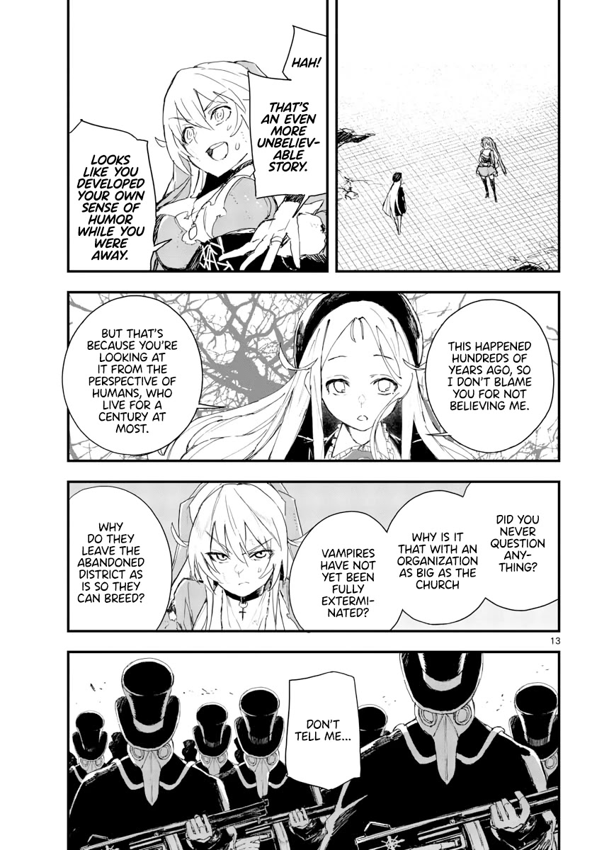 Gunbured x Sisters Chapter 17 page 14 - Chapter 17: Wouldn't You Like to Come With Me?