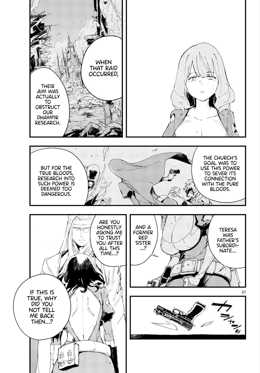 Gunbured x Sisters Chapter 17 page 32 - Chapter 17: Wouldn't You Like to Come With Me?