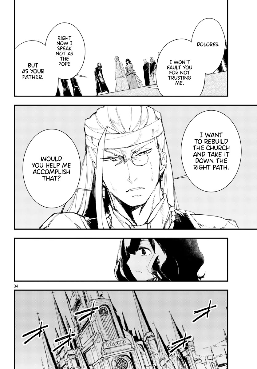 Gunbured x Sisters Chapter 17 page 35 - Chapter 17: Wouldn't You Like to Come With Me?