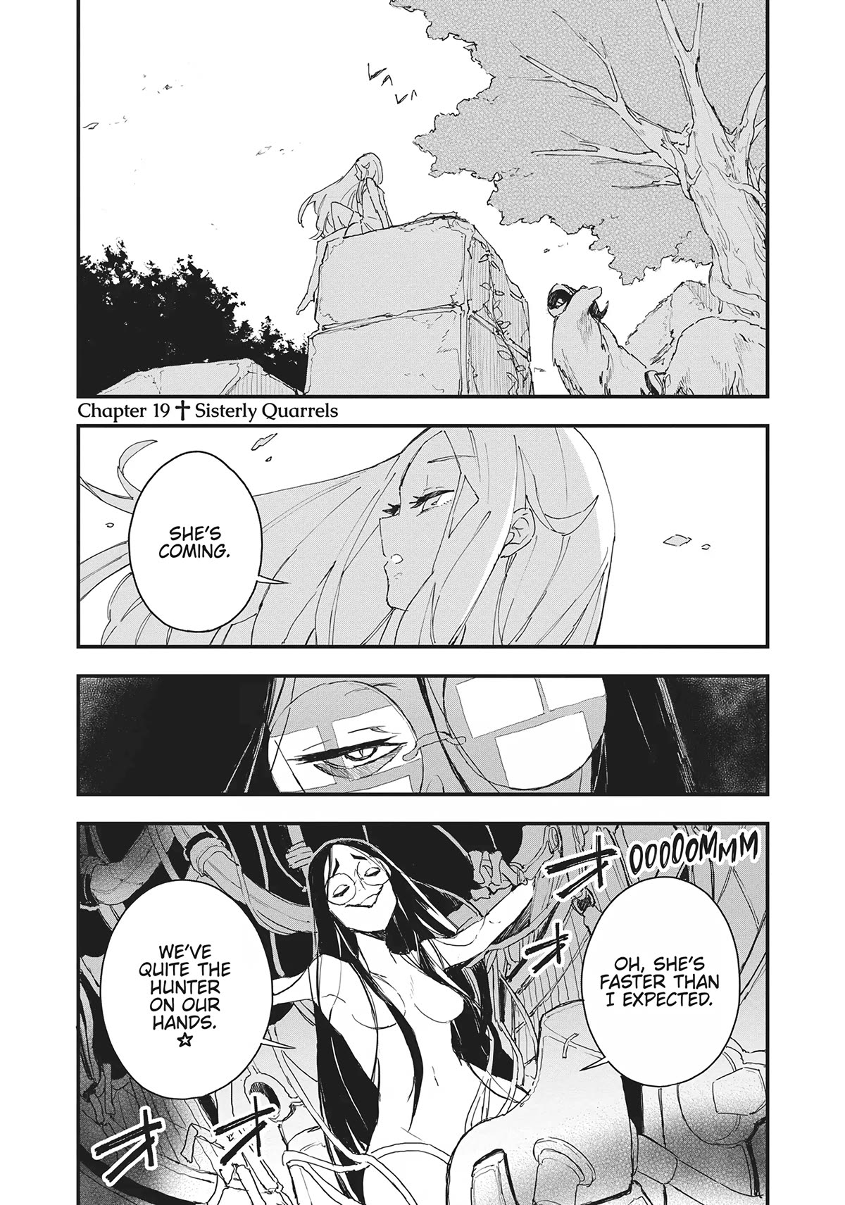 Gunbured x Sisters Chapter 19 page 1 - Chapter 19: Sisterly Quarrels