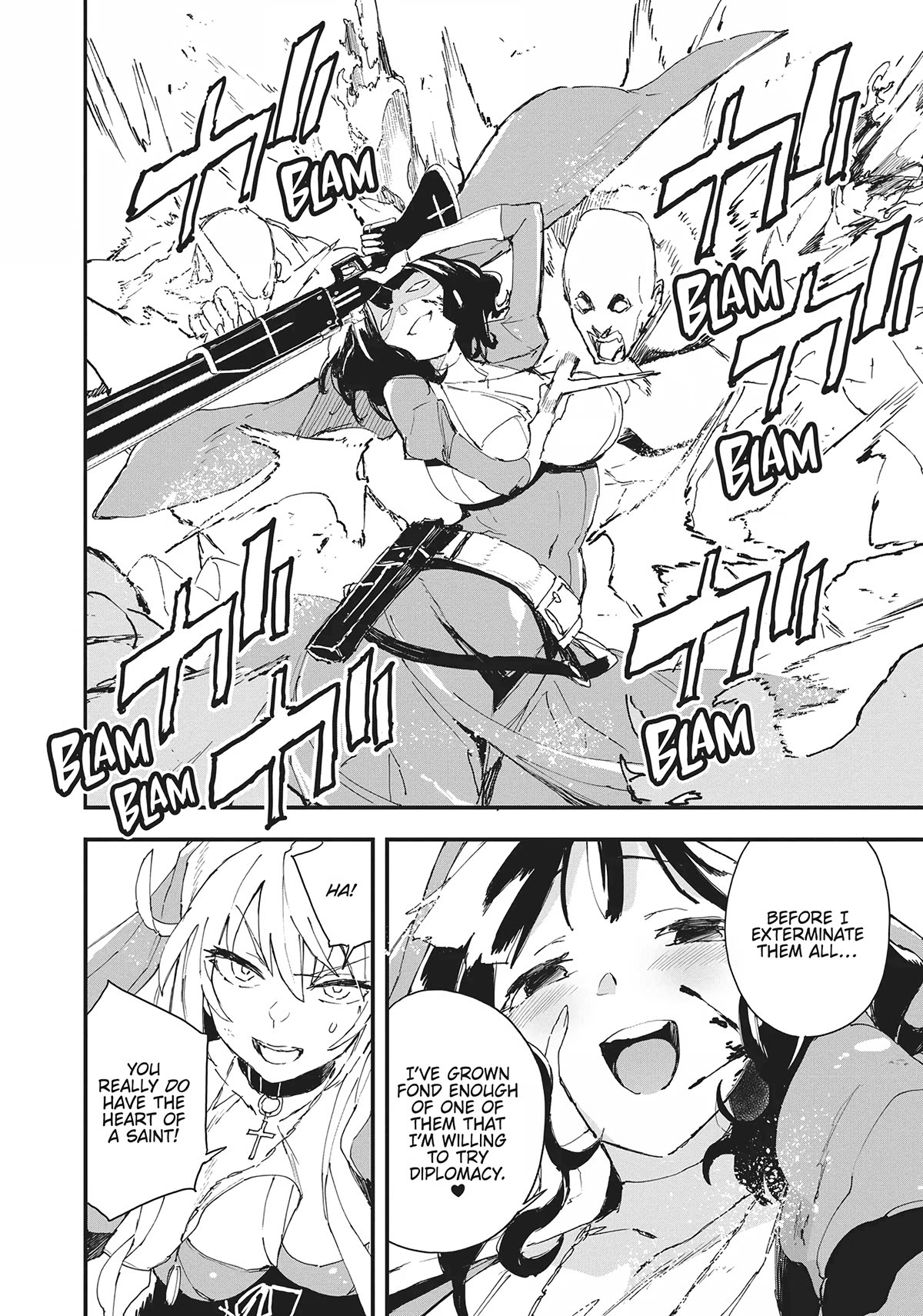 Gunbured x Sisters Chapter 19 page 10 - Chapter 19: Sisterly Quarrels