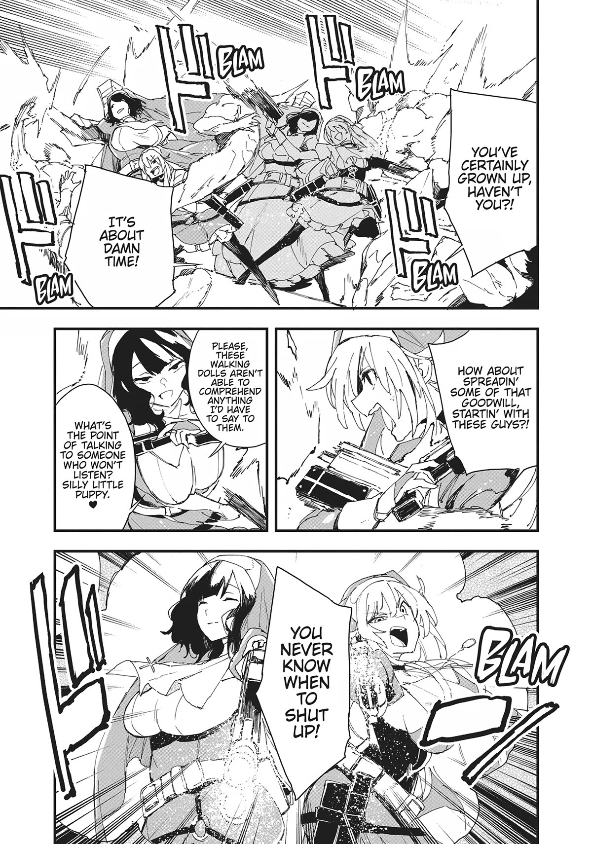 Gunbured x Sisters Chapter 19 page 11 - Chapter 19: Sisterly Quarrels