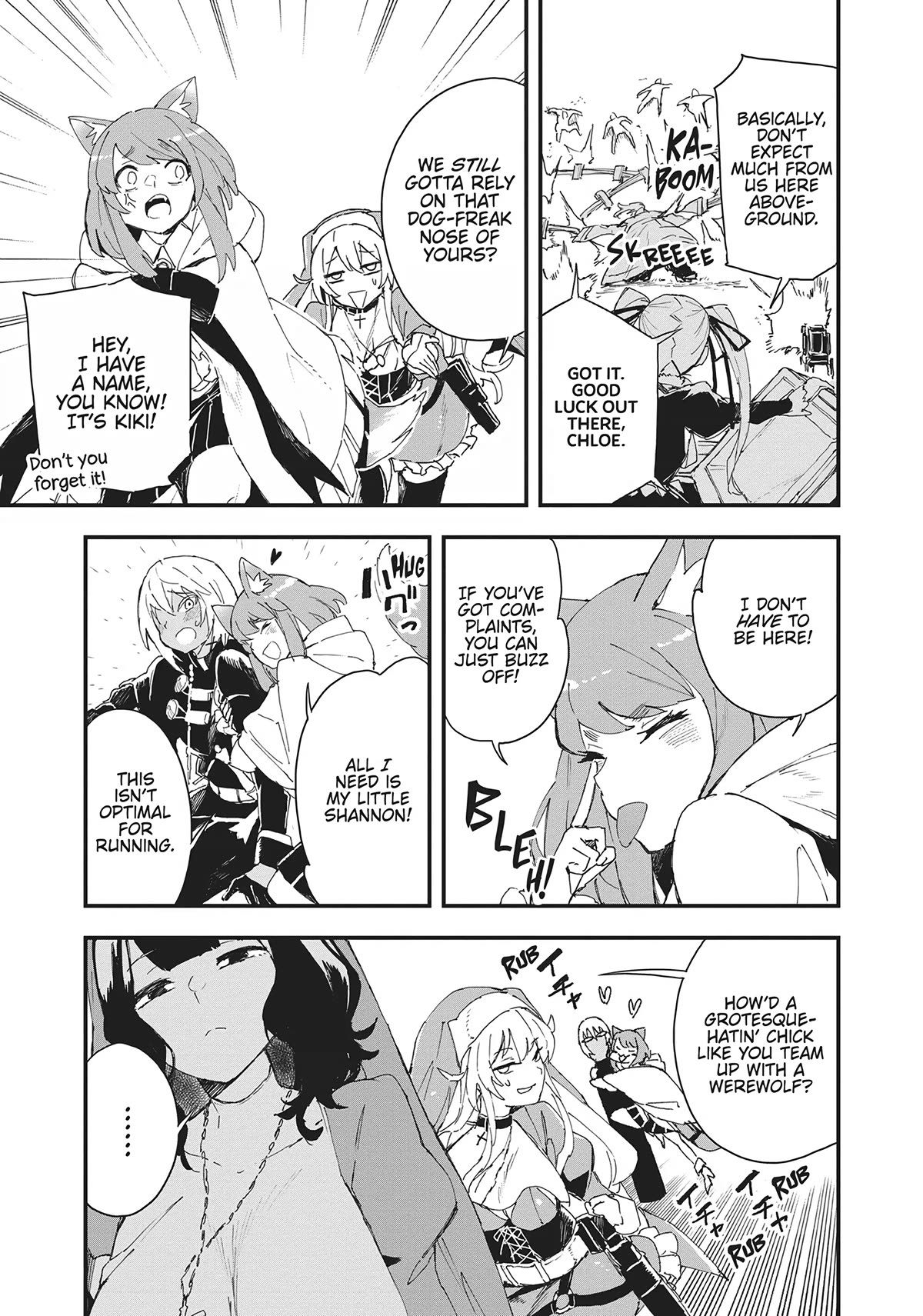 Gunbured x Sisters Chapter 19 page 5 - Chapter 19: Sisterly Quarrels