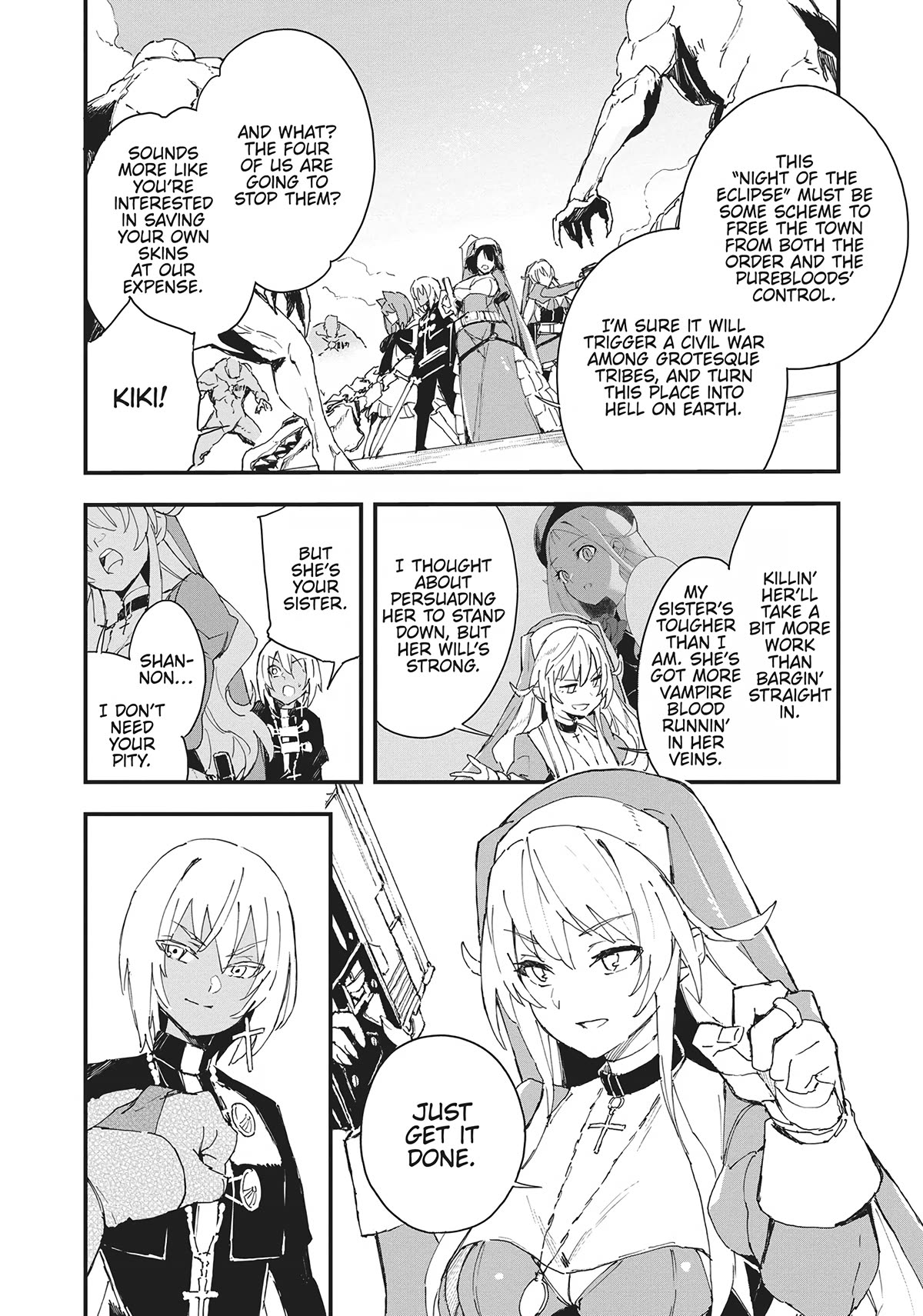 Gunbured x Sisters Chapter 19 page 8 - Chapter 19: Sisterly Quarrels