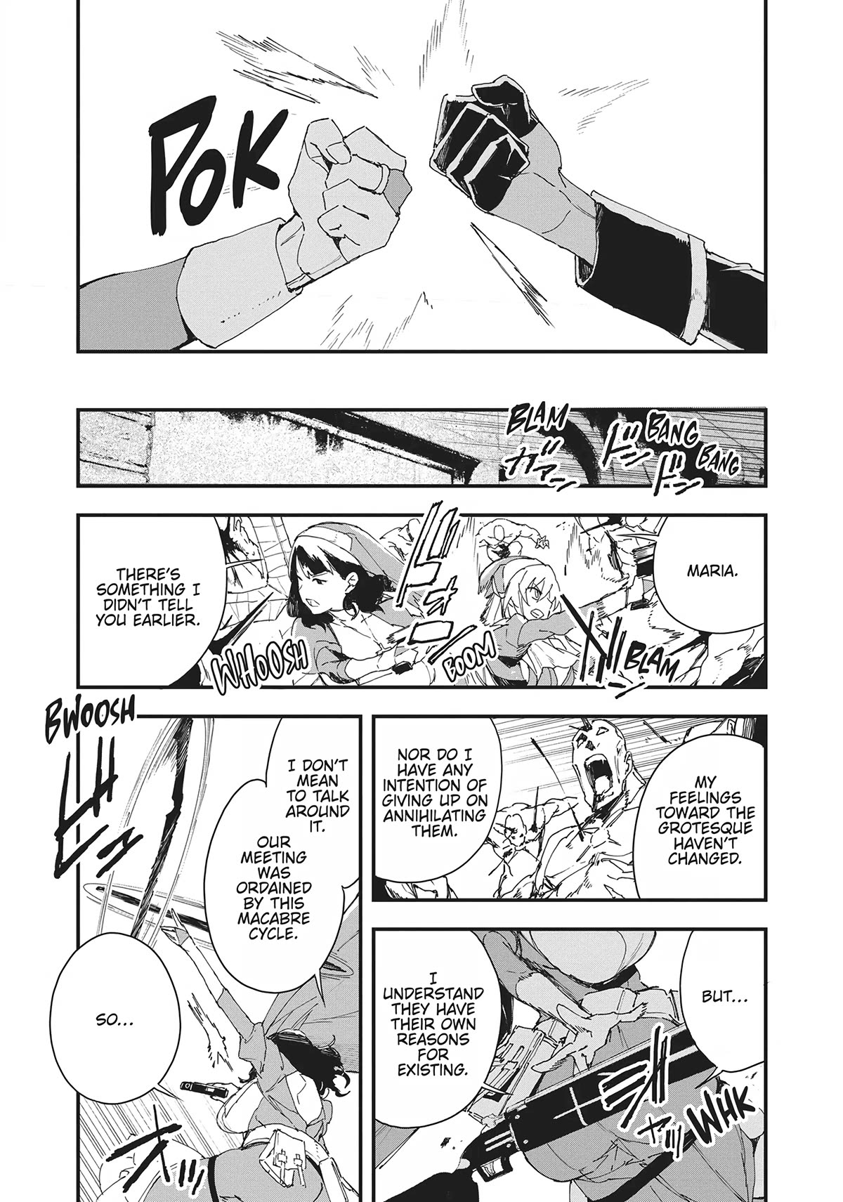 Gunbured x Sisters Chapter 19 page 9 - Chapter 19: Sisterly Quarrels