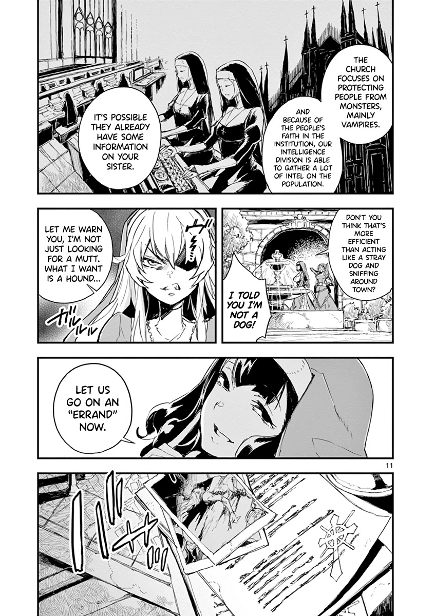 Gunbured x Sisters Chapter 2 page 12 - Chapter 2: Maria, the Mutt