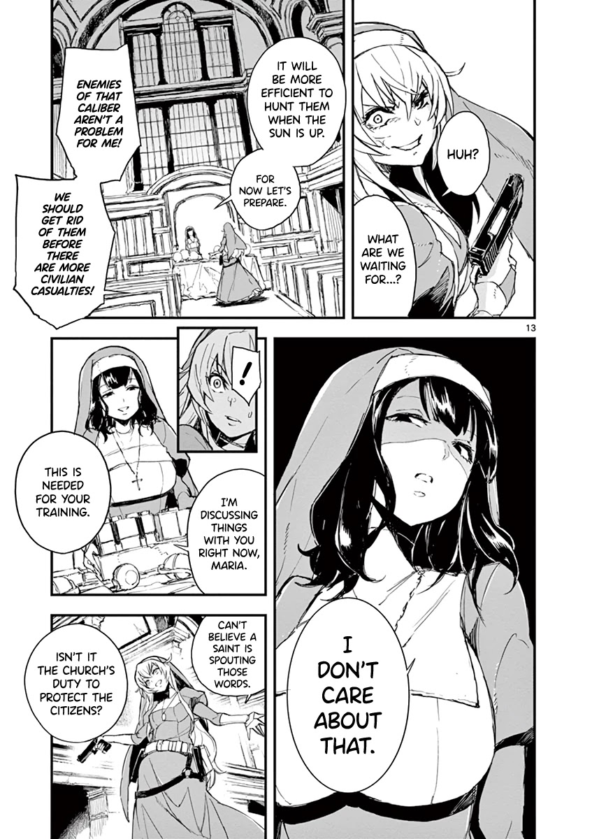 Gunbured x Sisters Chapter 2 page 14 - Chapter 2: Maria, the Mutt