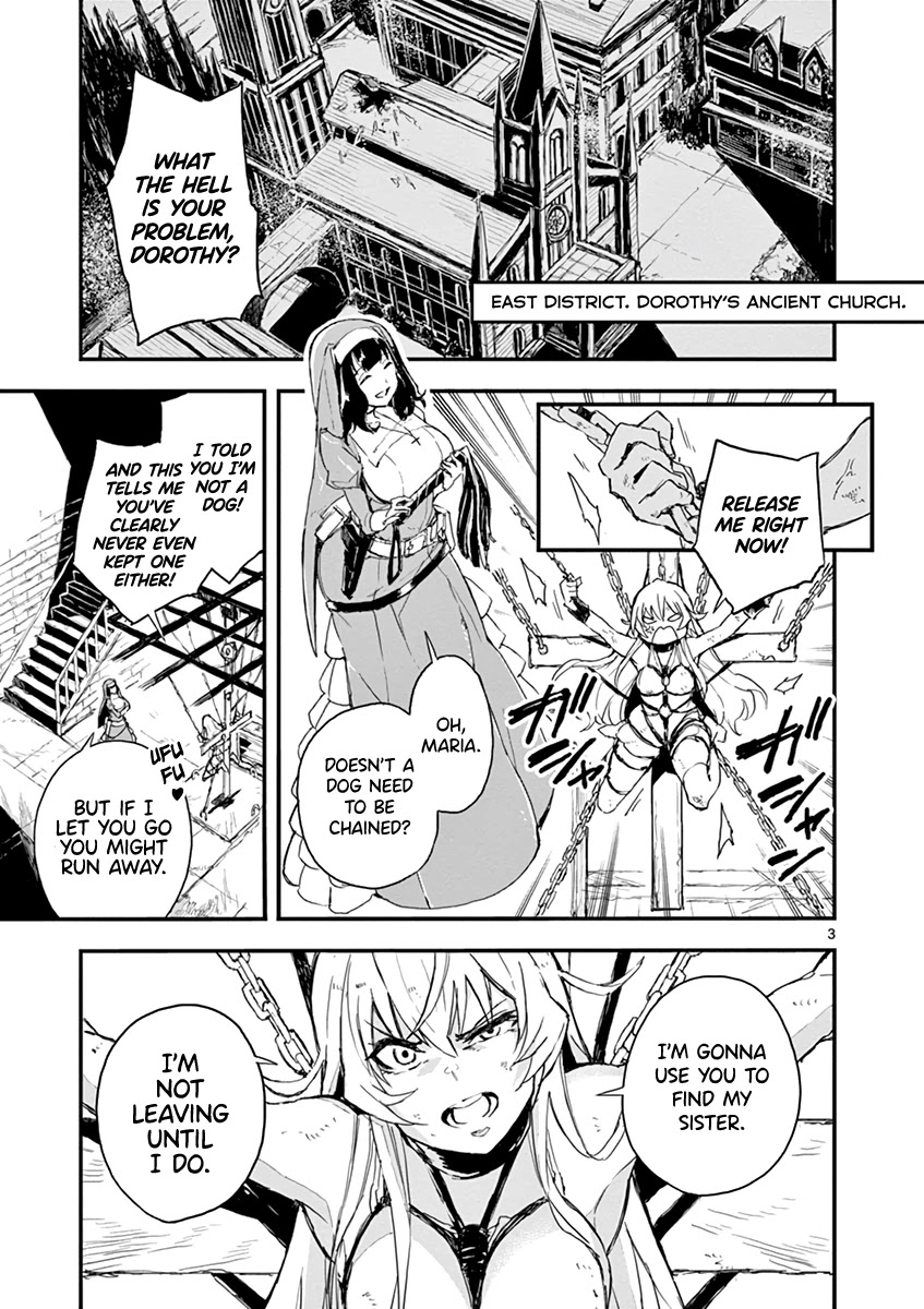 Gunbured x Sisters Chapter 2 page 4 - Chapter 2: Maria, the Mutt