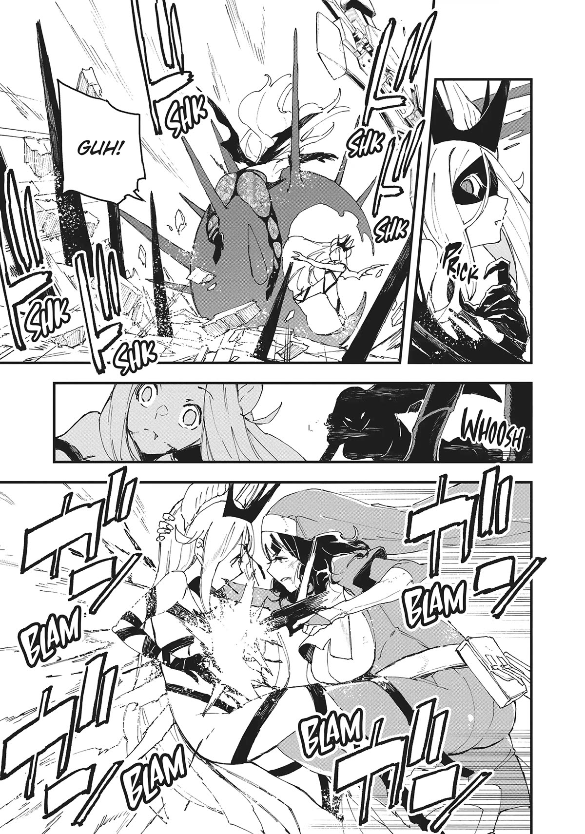 Gunbured x Sisters Chapter 20 page 13 - Chapter 20: I’ll Never Let You Go Again [END]