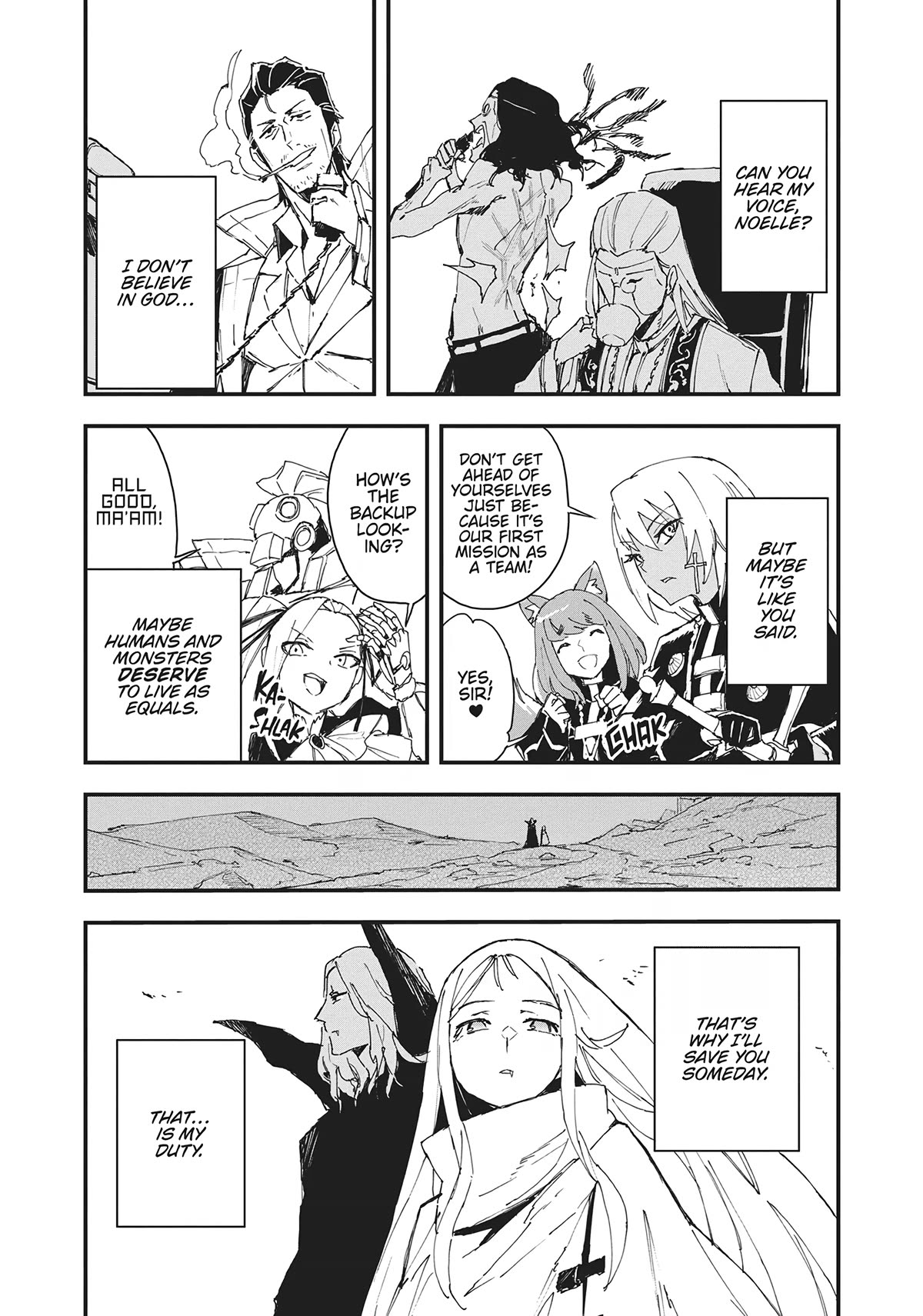 Gunbured x Sisters Chapter 20 page 35 - Chapter 20: I’ll Never Let You Go Again [END]
