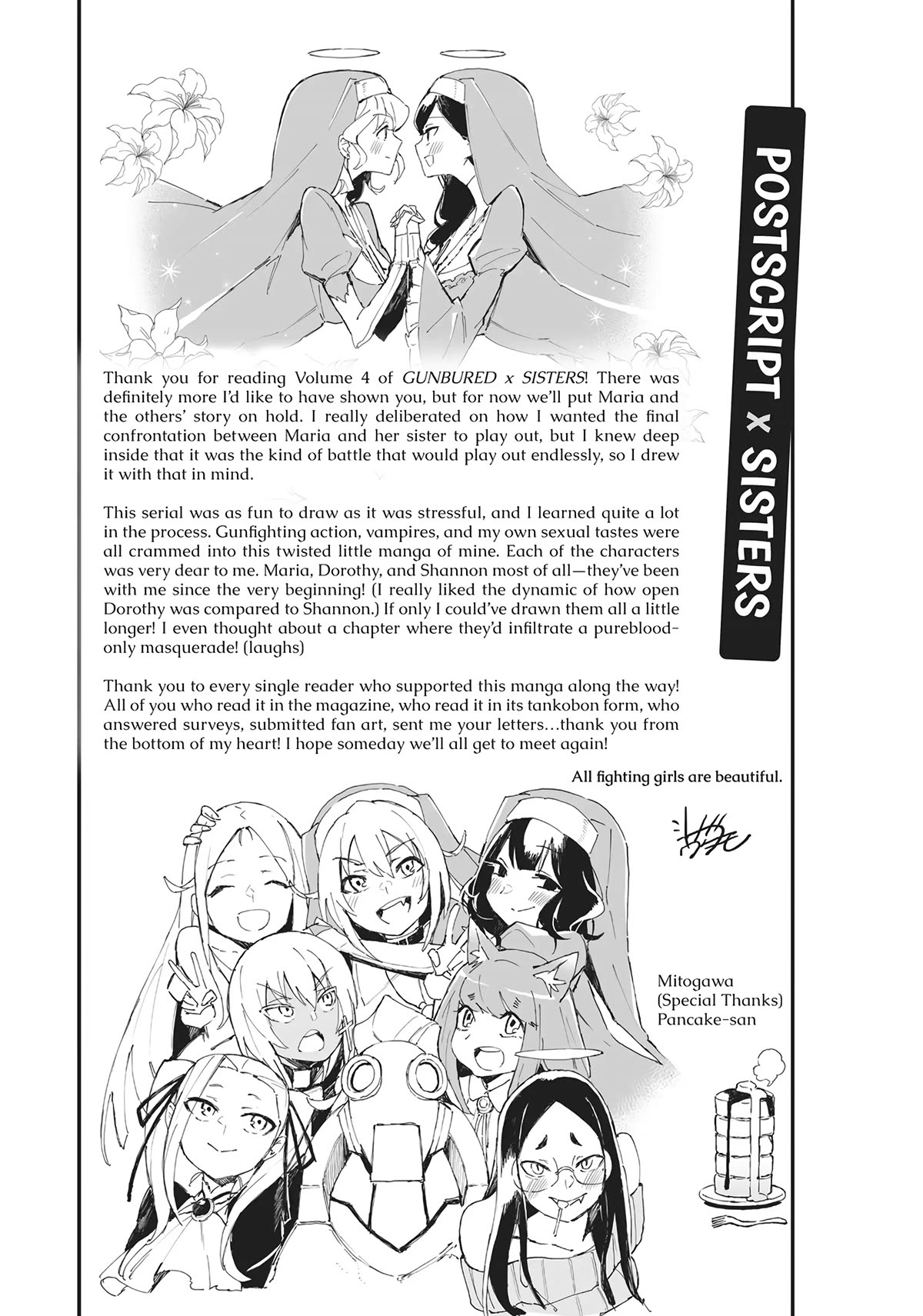 Gunbured x Sisters Chapter 20 page 37 - Chapter 20: I’ll Never Let You Go Again [END]