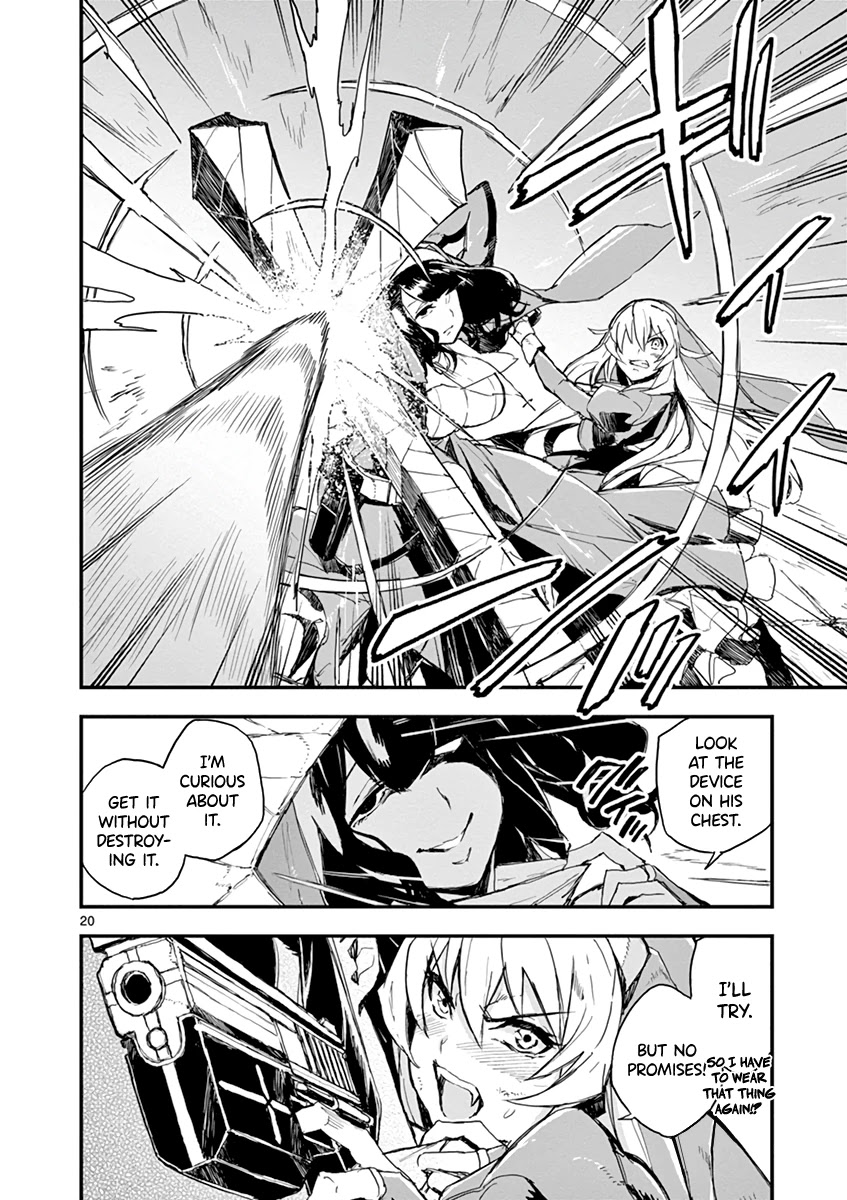Gunbured x Sisters Chapter 3 page 21 - Chapter 3: You're Not Fit For It