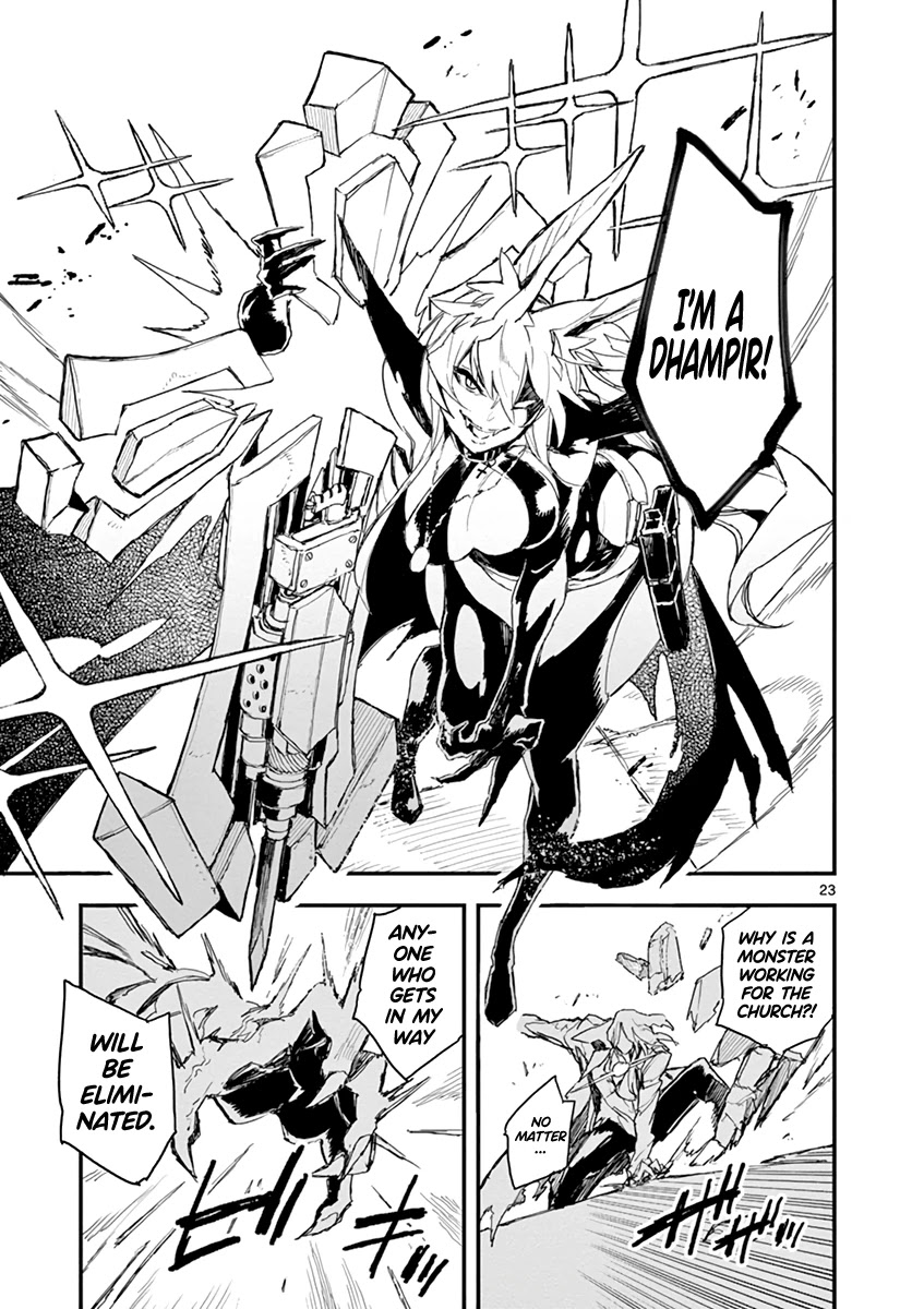 Gunbured x Sisters Chapter 3 page 24 - Chapter 3: You're Not Fit For It