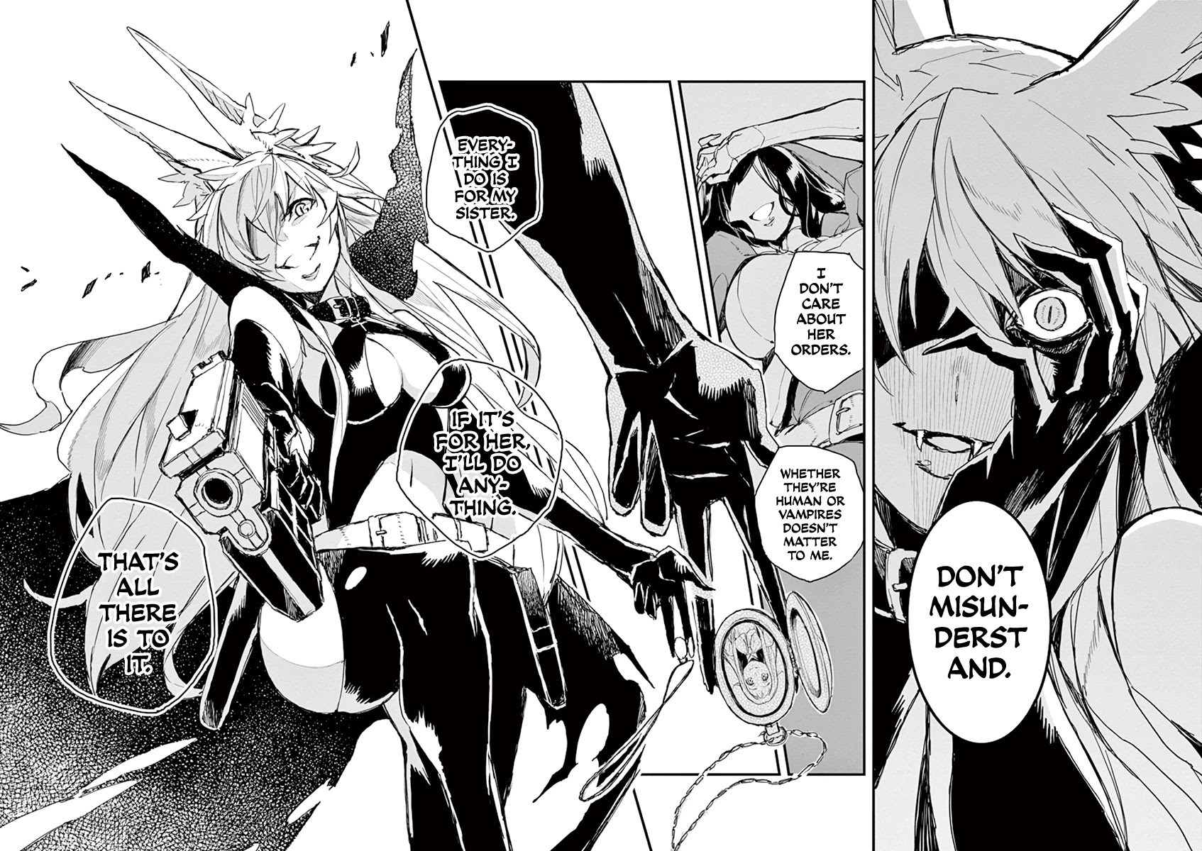 Gunbured x Sisters Chapter 3 page 32 - Chapter 3: You're Not Fit For It