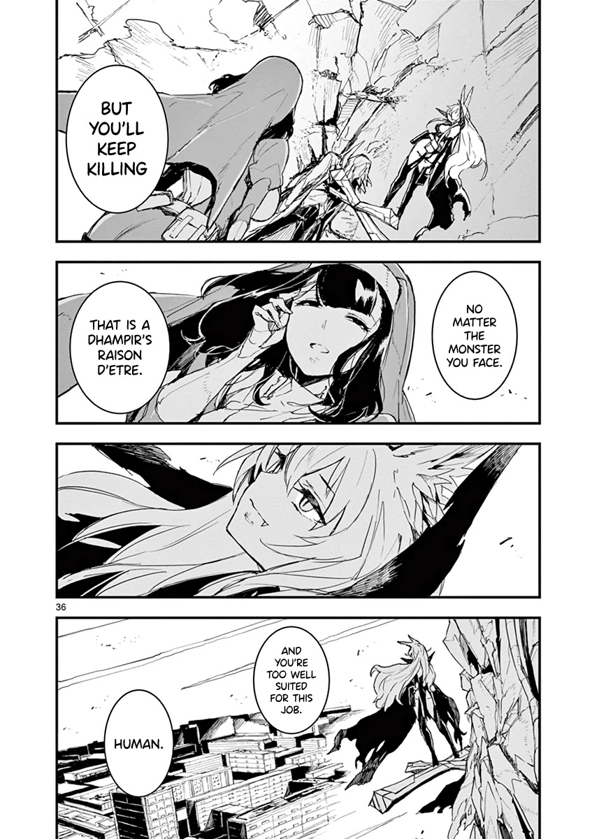 Gunbured x Sisters Chapter 3 page 35 - Chapter 3: You're Not Fit For It