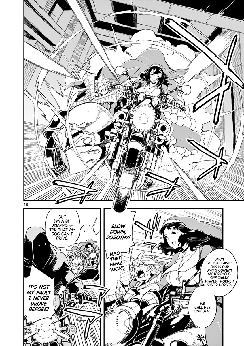 Gunbured x Sisters Chapter 4 page 11 - Chapter 4: Going for a Walk