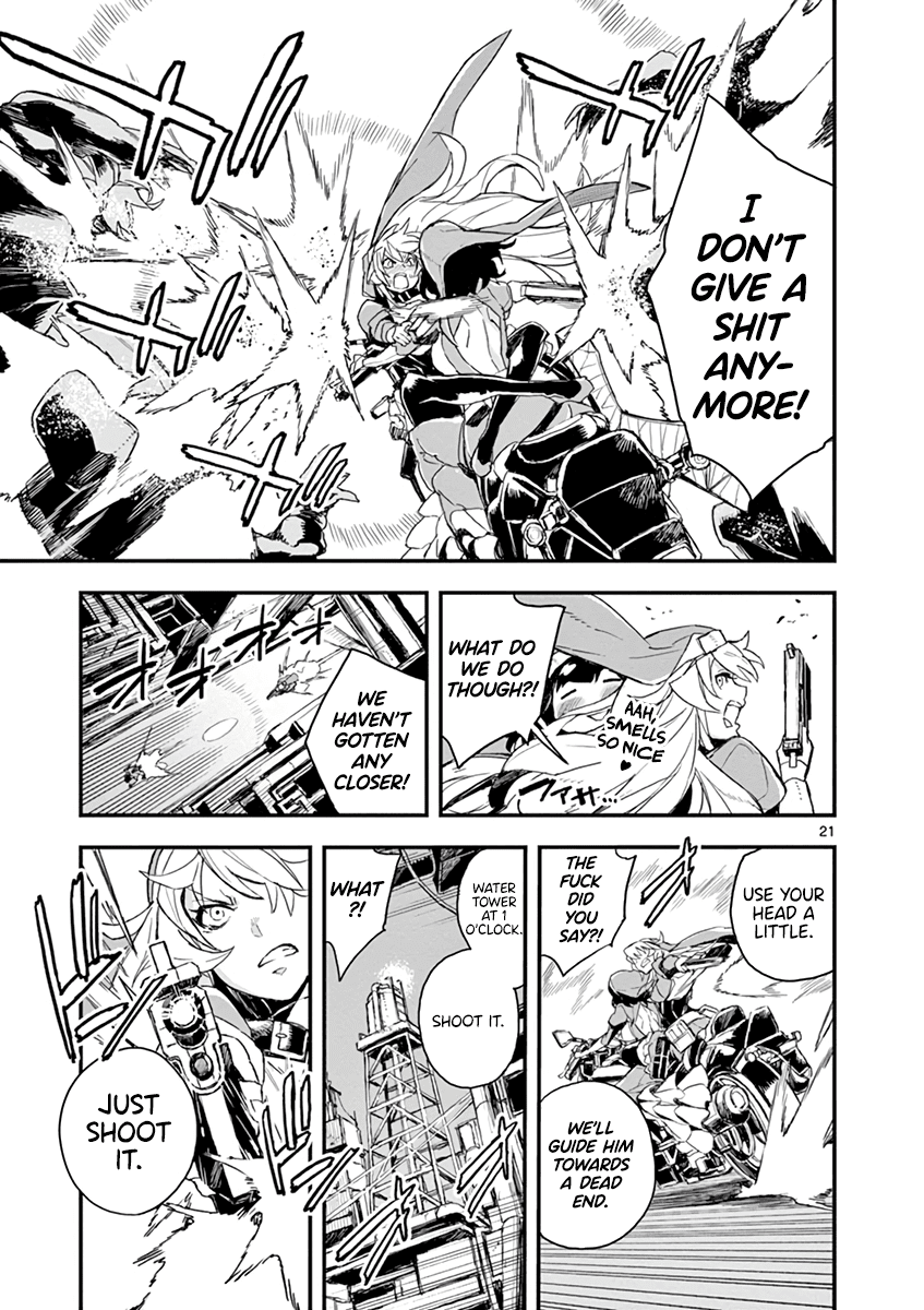 Gunbured x Sisters Chapter 4 page 22 - Chapter 4: Going for a Walk