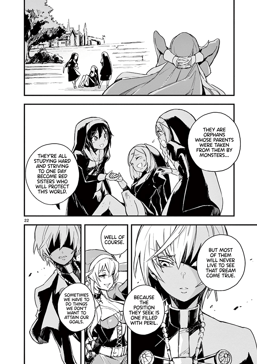 Gunbured x Sisters Chapter 5 page 22 - Chapter 5: Don't Call Me By That Name