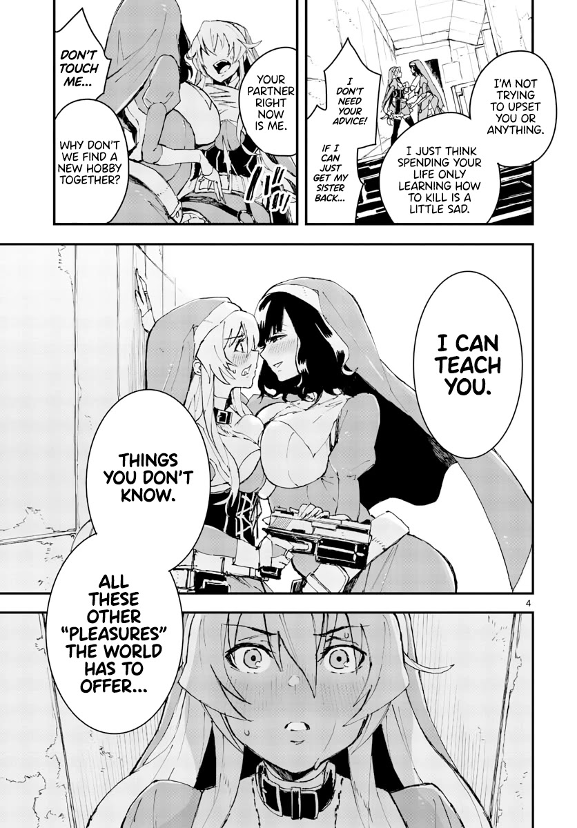Gunbured x Sisters Chapter 6.5 page 5 - Chapter 6.5: So That's What You're Into
