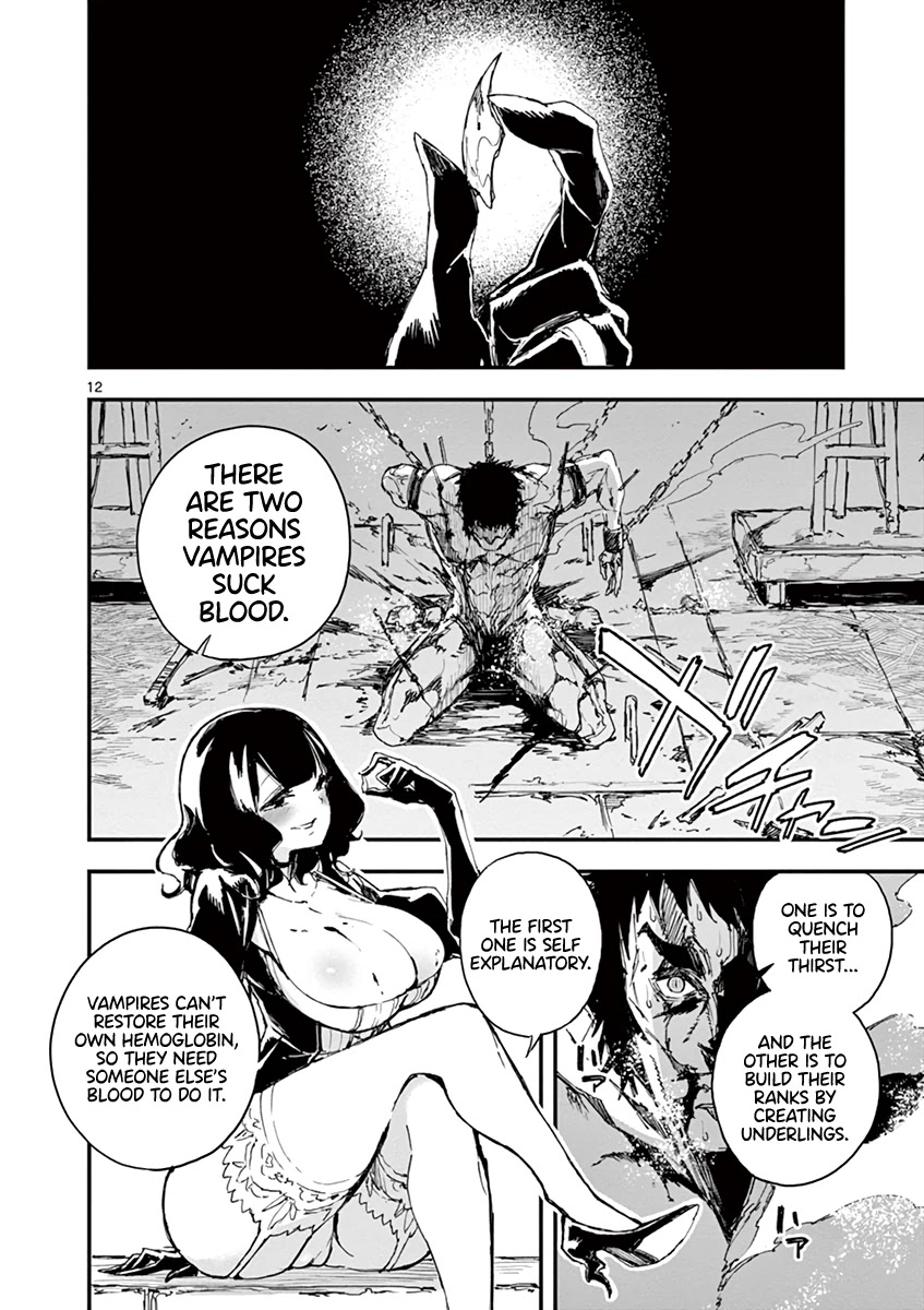 Gunbured x Sisters Chapter 7 page 13 - Chapter 7: The Name of That Weapon