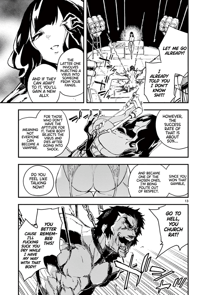 Gunbured x Sisters Chapter 7 page 14 - Chapter 7: The Name of That Weapon