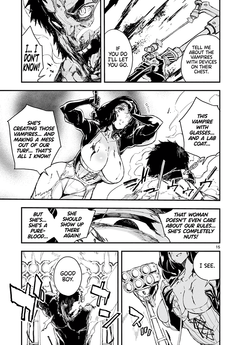 Gunbured x Sisters Chapter 7 page 16 - Chapter 7: The Name of That Weapon