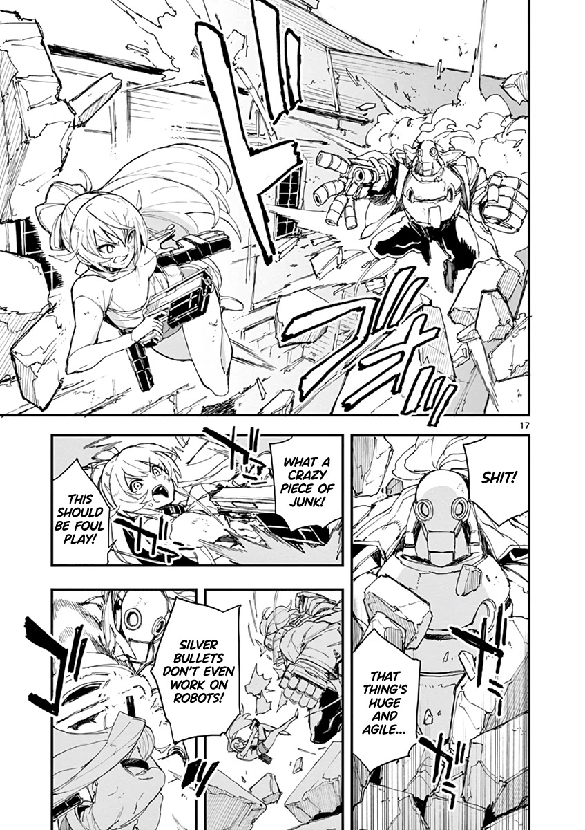 Gunbured x Sisters Chapter 7 page 18 - Chapter 7: The Name of That Weapon
