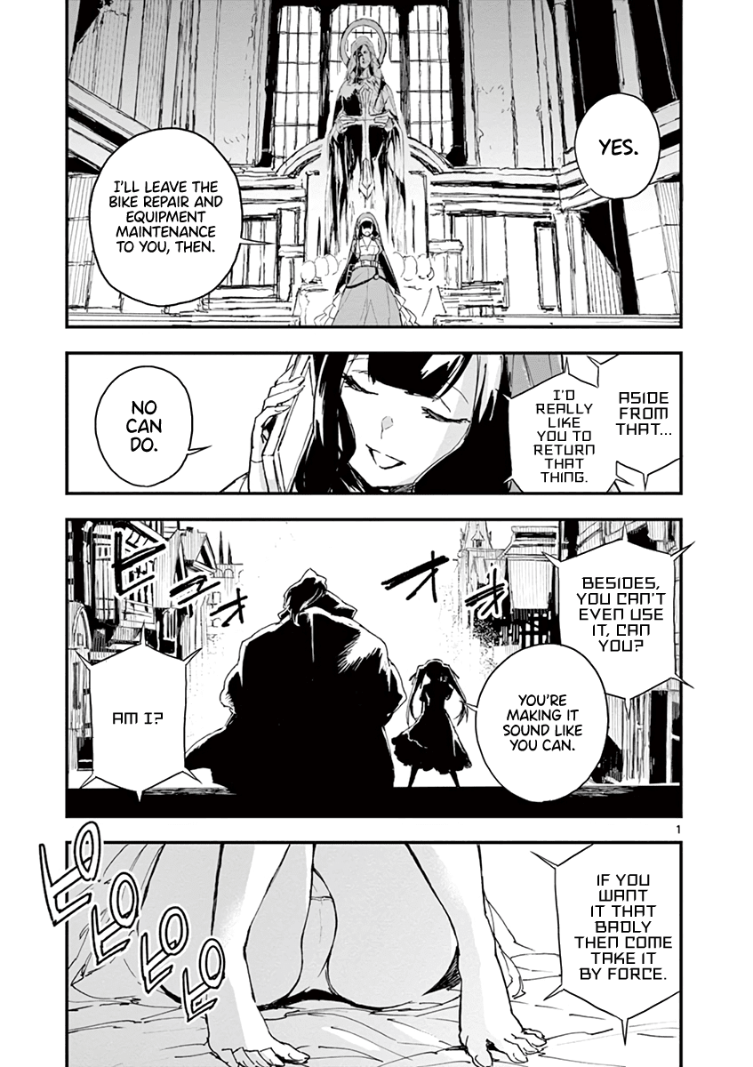 Gunbured x Sisters Chapter 7 page 2 - Chapter 7: The Name of That Weapon
