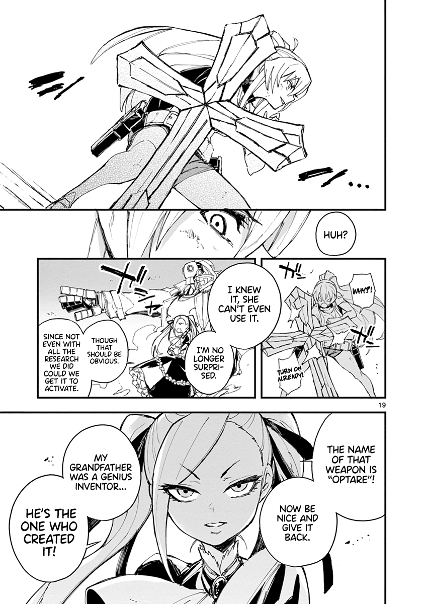 Gunbured x Sisters Chapter 7 page 20 - Chapter 7: The Name of That Weapon