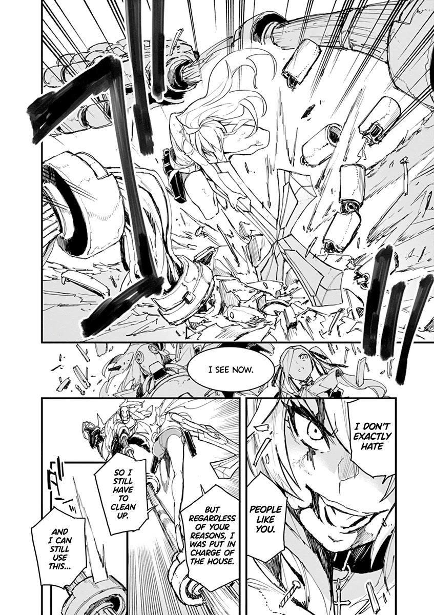 Gunbured x Sisters Chapter 7 page 23 - Chapter 7: The Name of That Weapon