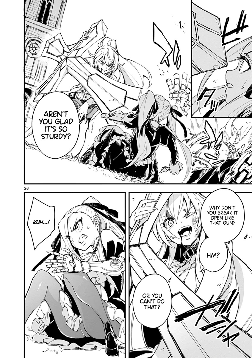 Gunbured x Sisters Chapter 7 page 26 - Chapter 7: The Name of That Weapon