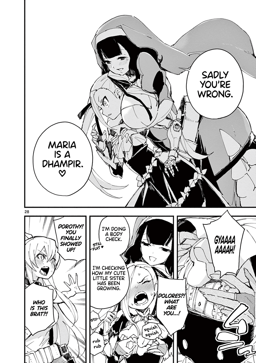 Gunbured x Sisters Chapter 7 page 28 - Chapter 7: The Name of That Weapon