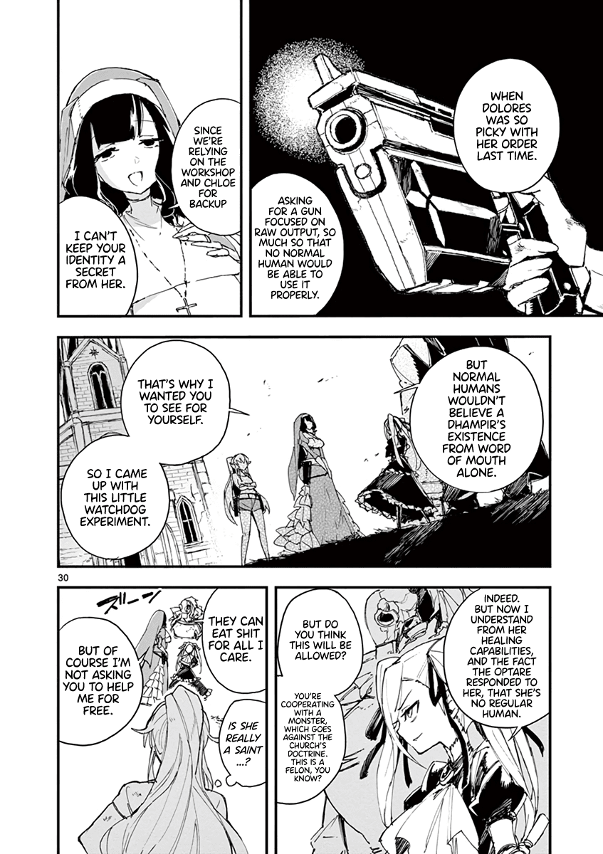 Gunbured x Sisters Chapter 7 page 30 - Chapter 7: The Name of That Weapon