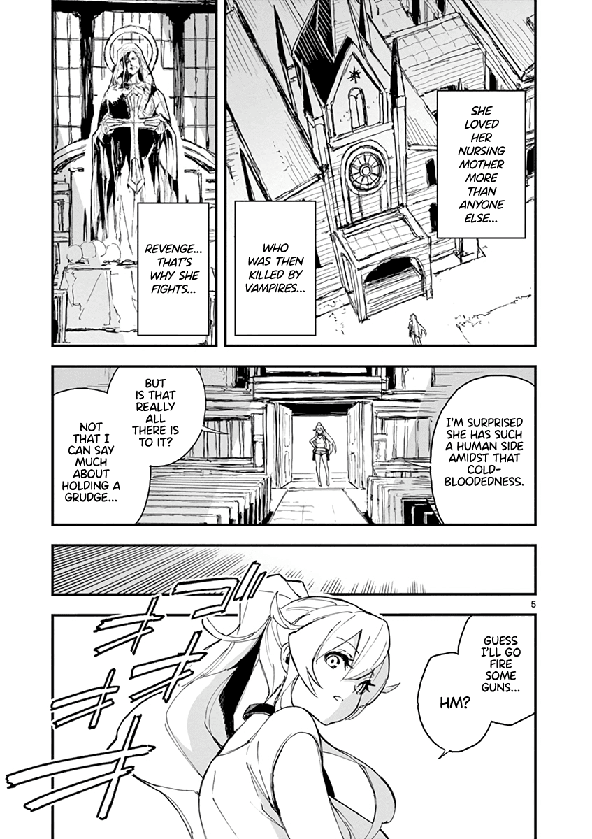 Gunbured x Sisters Chapter 7 page 6 - Chapter 7: The Name of That Weapon