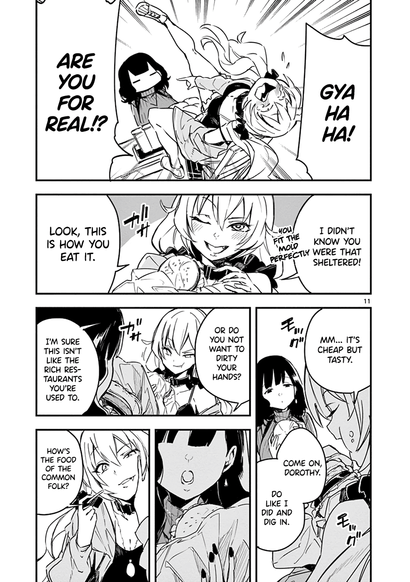 Gunbured x Sisters Chapter 8 page 12 - Chapter 8: Being a Rich Lady Doesn't Suit You